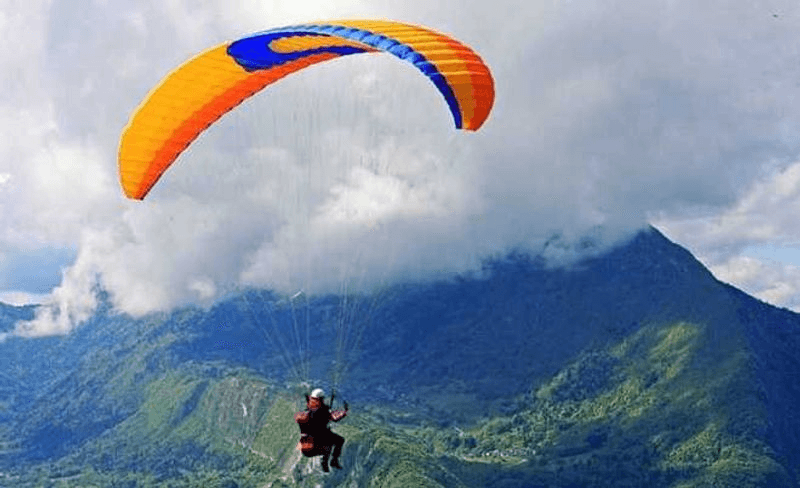 Tow Paragliding
